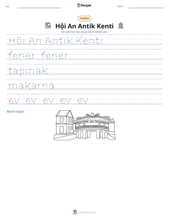 Yazma Pratiği