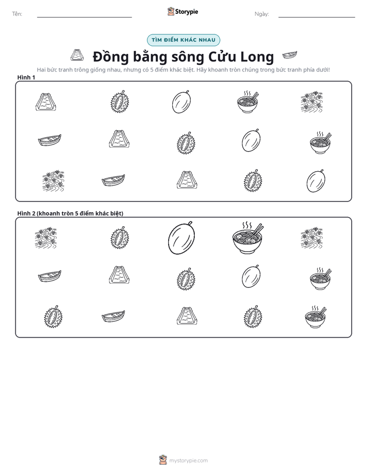 Tìm Sự Khác Biệt