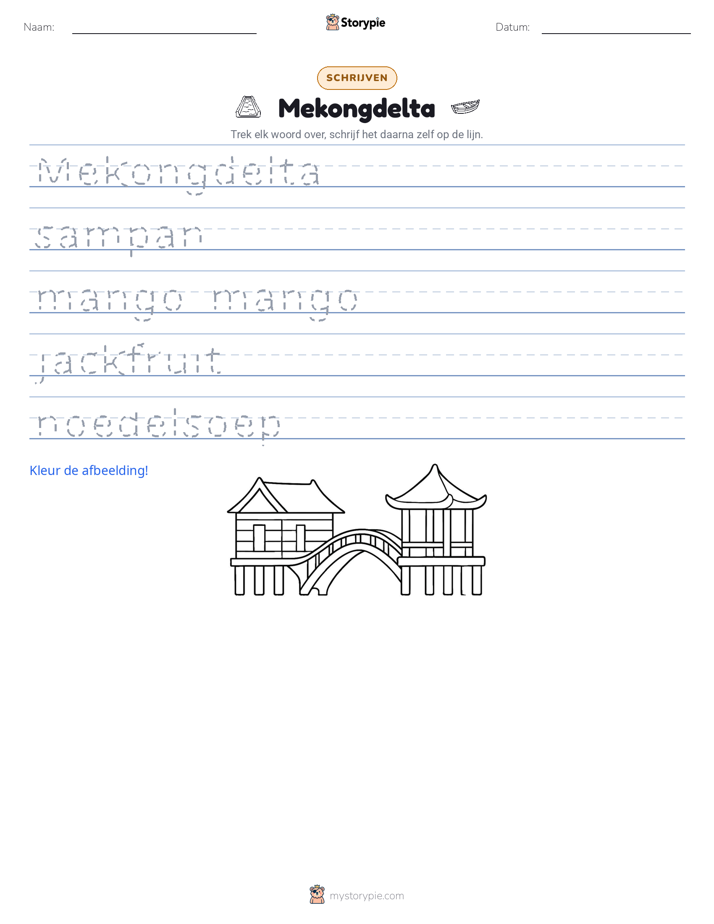 Schrijf Oefening