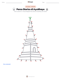 Anteprima della scheda stampabile di Parco Storico di Ayutthaya
