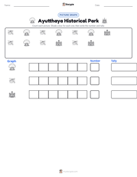 Ayutthaya Historical Park printable worksheet preview