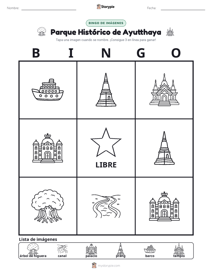 Bingo de Imágenes