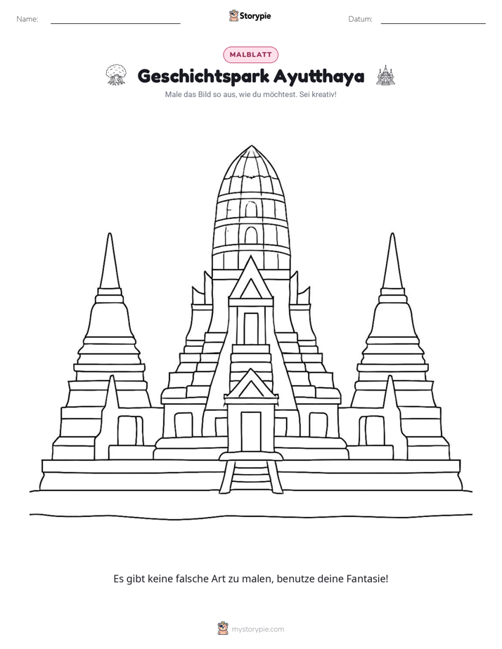 Ausmalseite