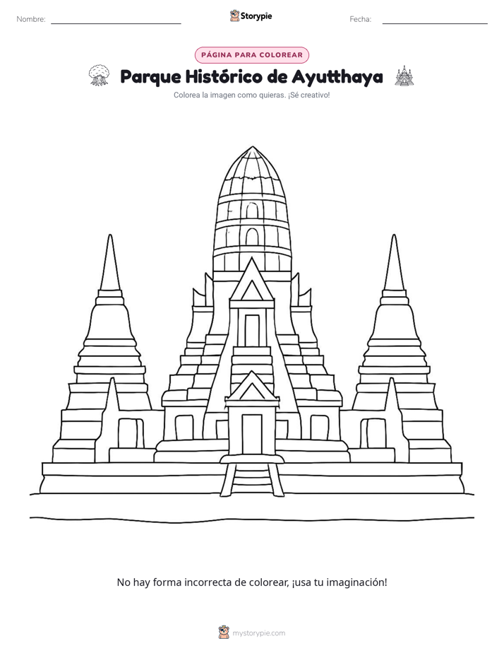 Página para Colorear