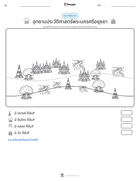 ฉากการนับ