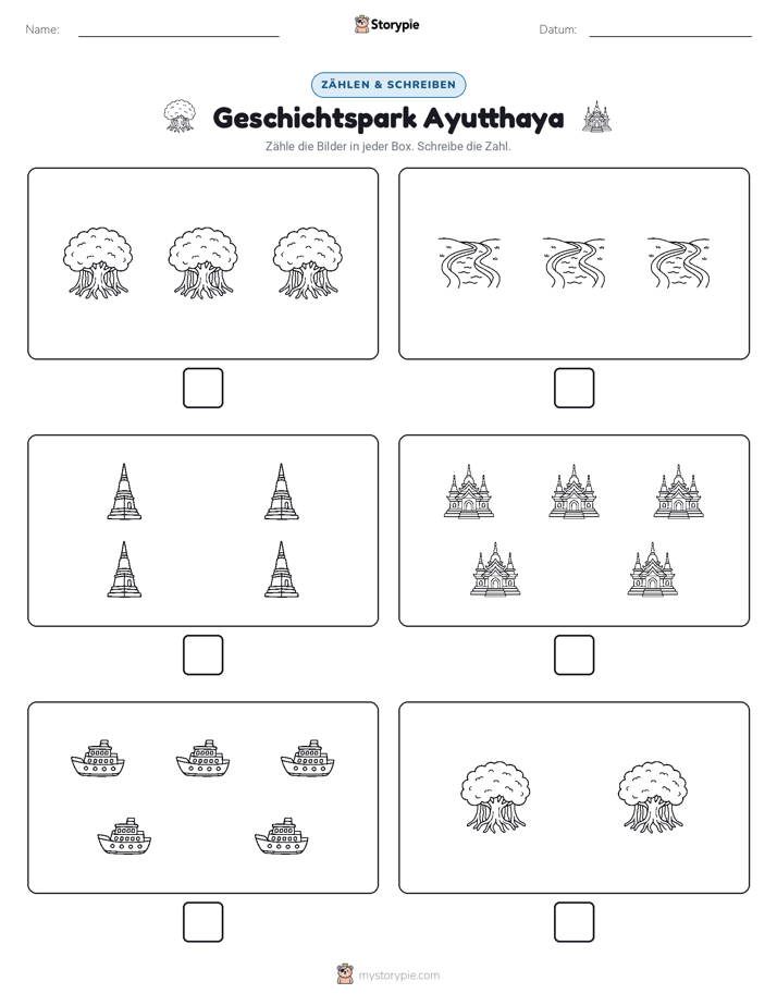 Zählen & Schreiben
