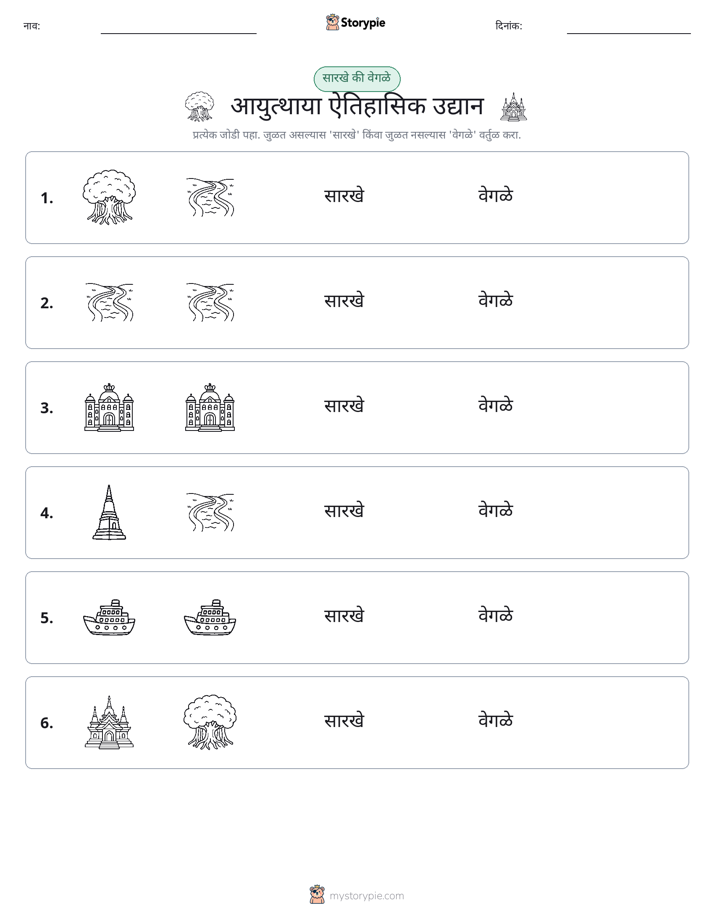 समान की भिन्न