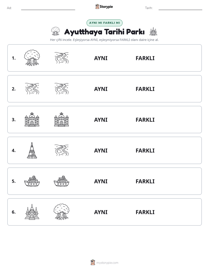 Aynı mı Farklı mı