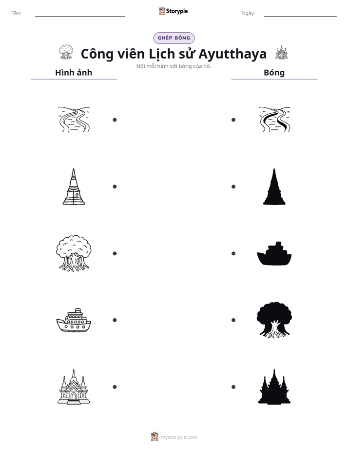 Ghép Hình Bóng