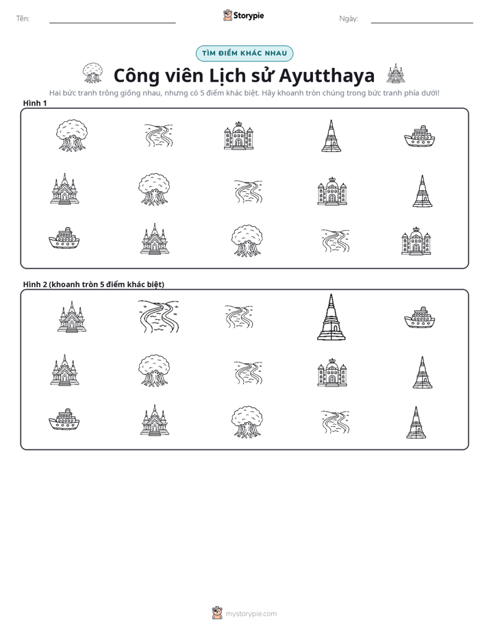 Tìm Sự Khác Biệt