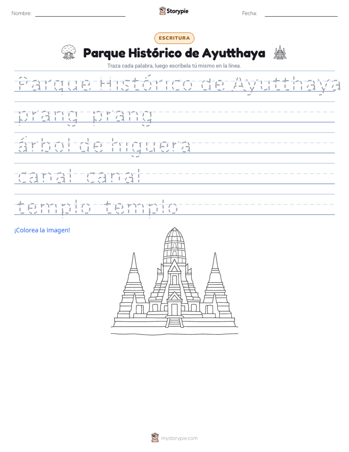 Práctica de Escritura