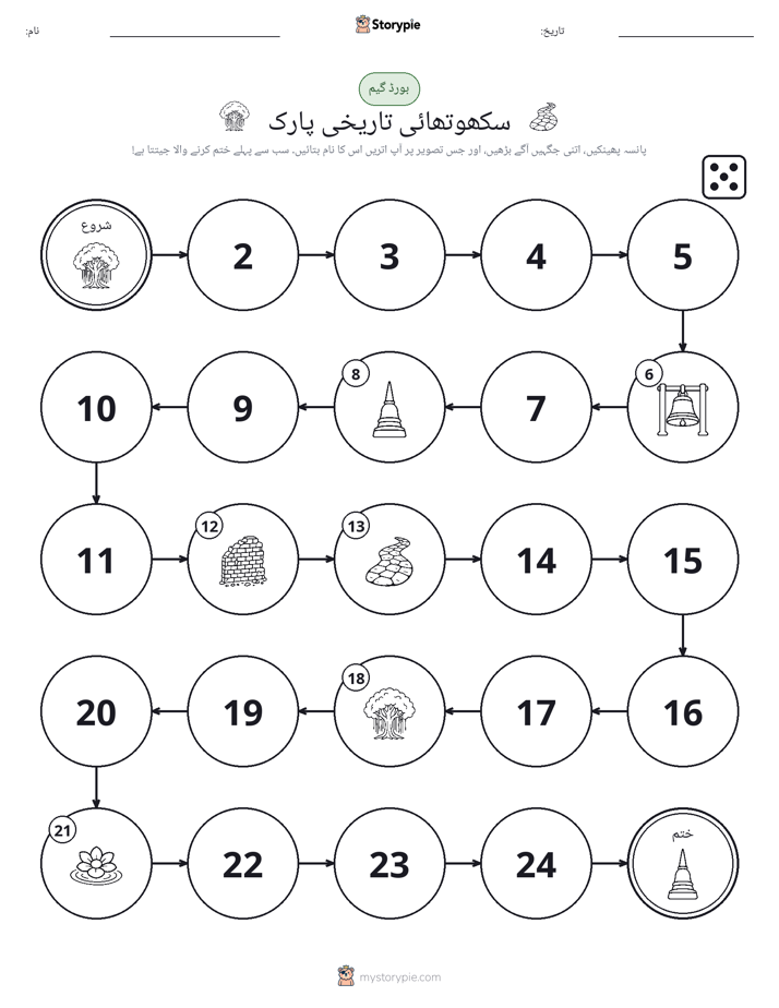 رول اور منتقل کریں کھیل