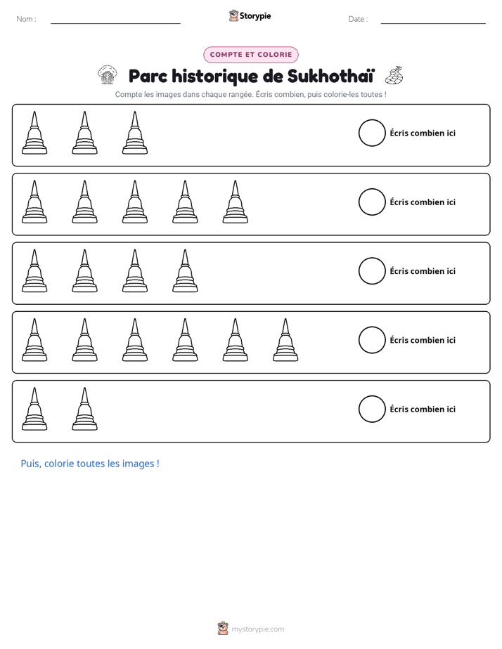 Compter & Colorier