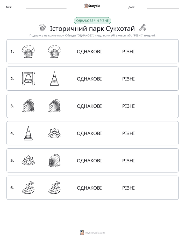 Однакові чи різні