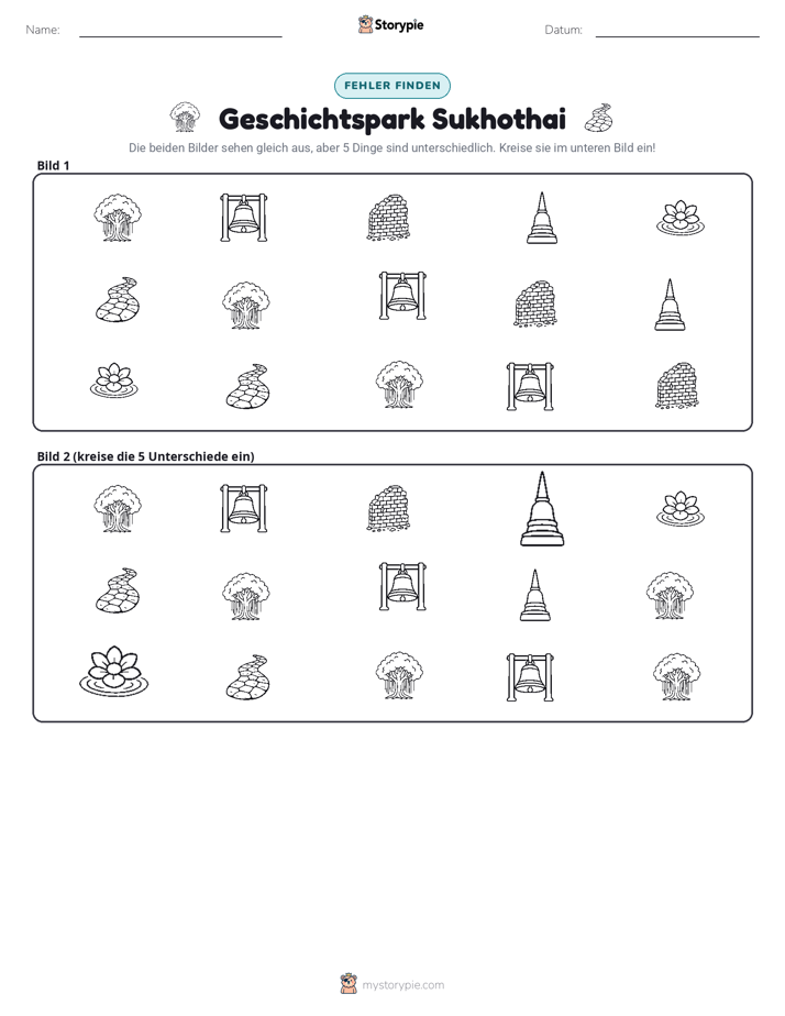 Finde den Unterschied