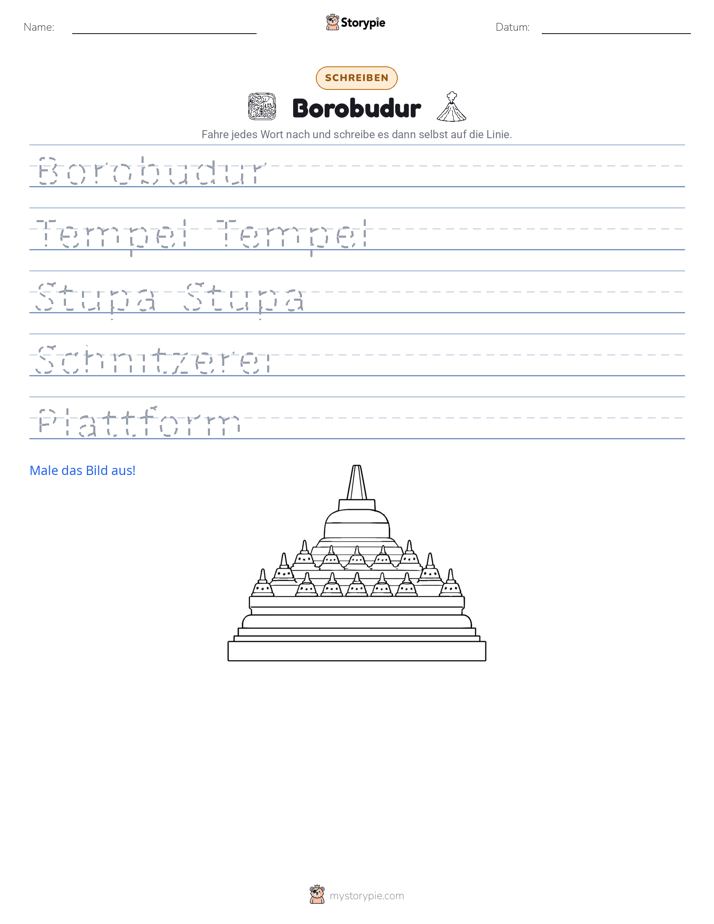 Schreibübung