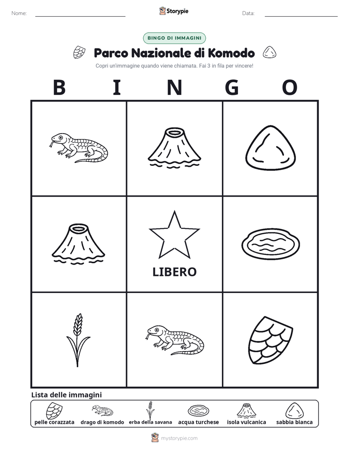 Bingo delle Immagini