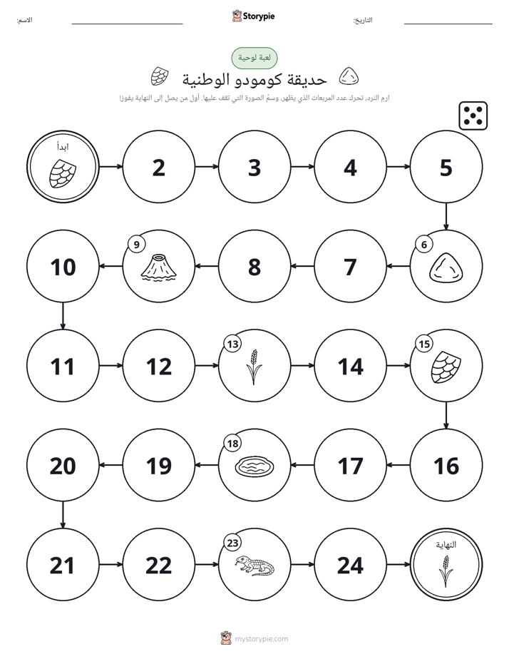 لعبة لف و تحرك