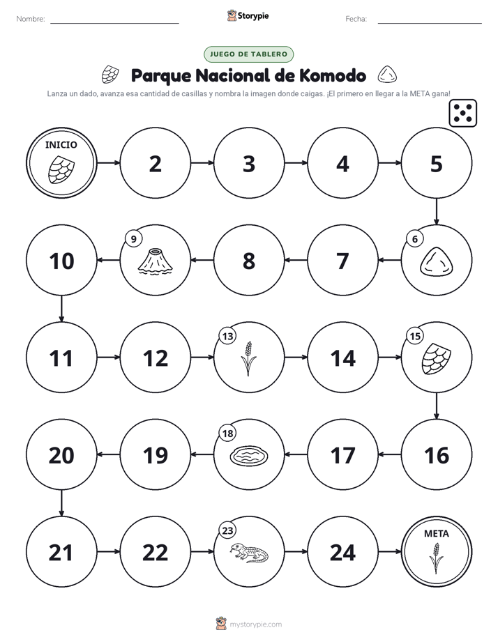 Juego de Rueda y Avanza