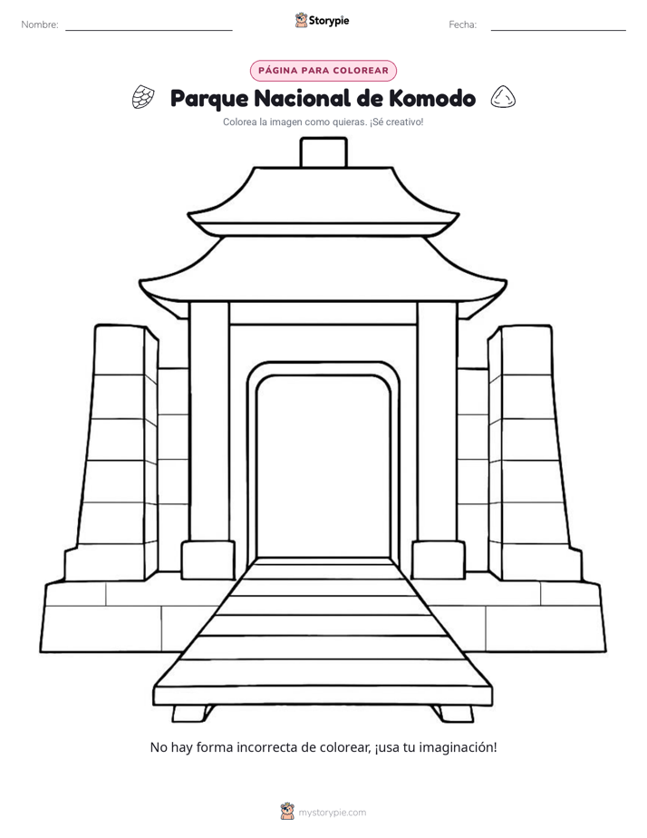 Página para Colorear