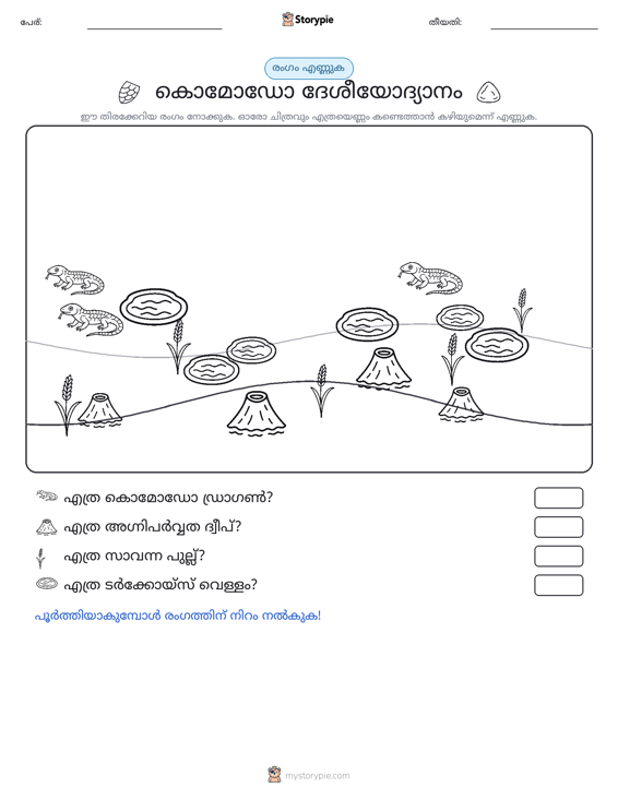 എണ്ണുന്ന ദൃശ്യങ്ങൾ