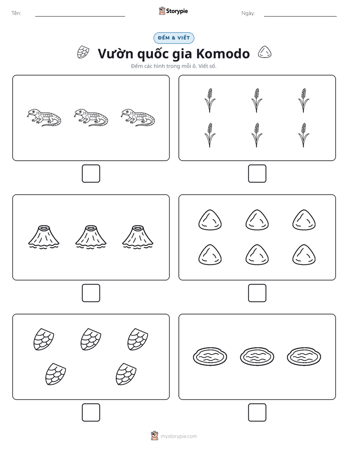 Đếm & Viết