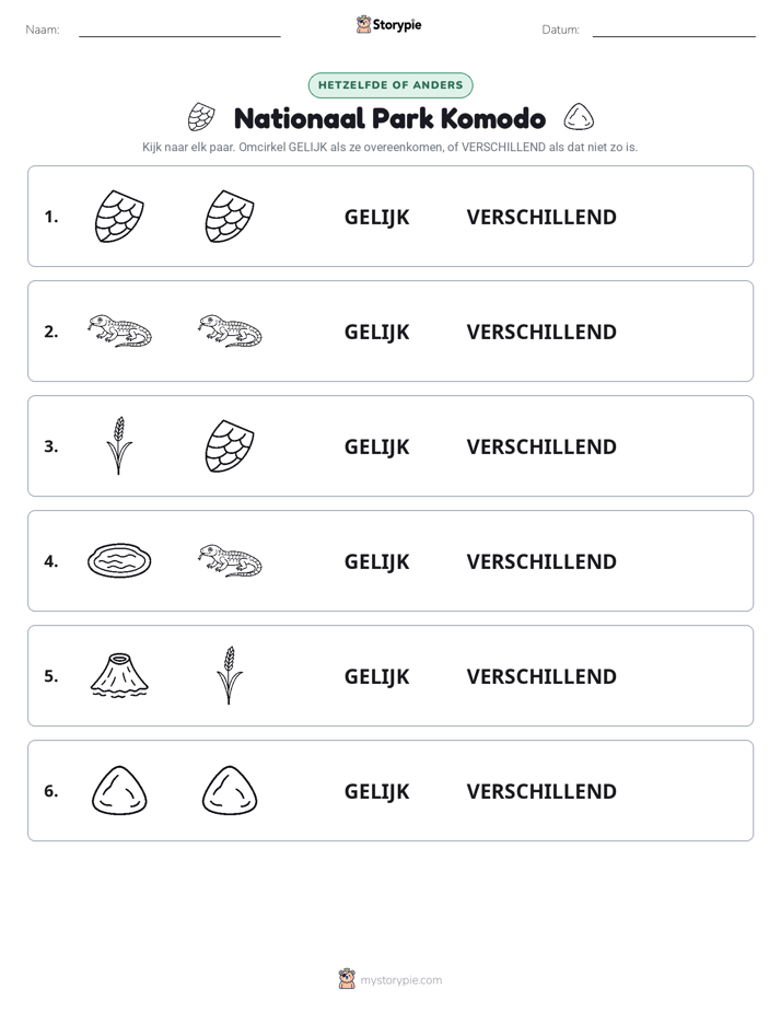 Zelfde of Verschillend