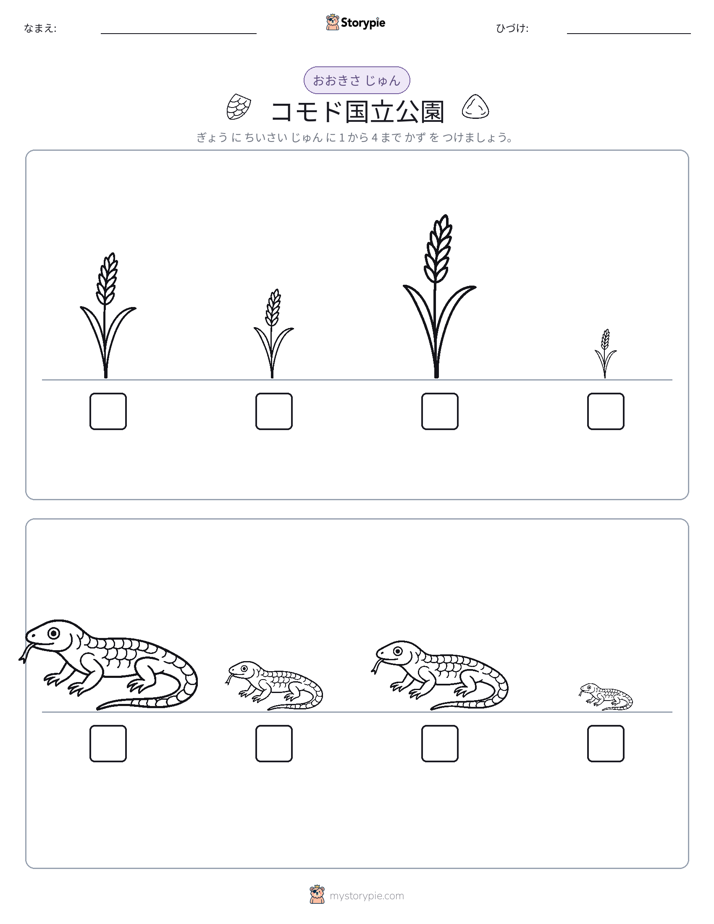 サイズ順