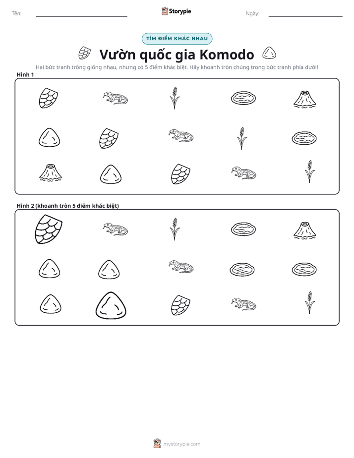 Tìm Sự Khác Biệt