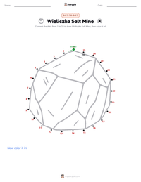 Wieliczka Salt Mine printable worksheet preview