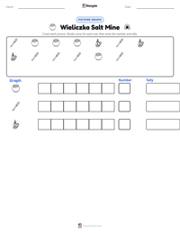 Wieliczka Salt Mine printable worksheet preview