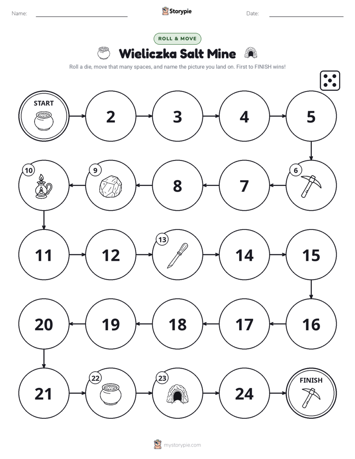 Roll & Move Game