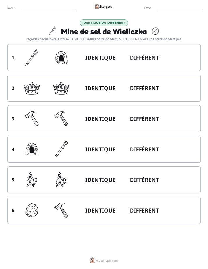 Identique ou Différent