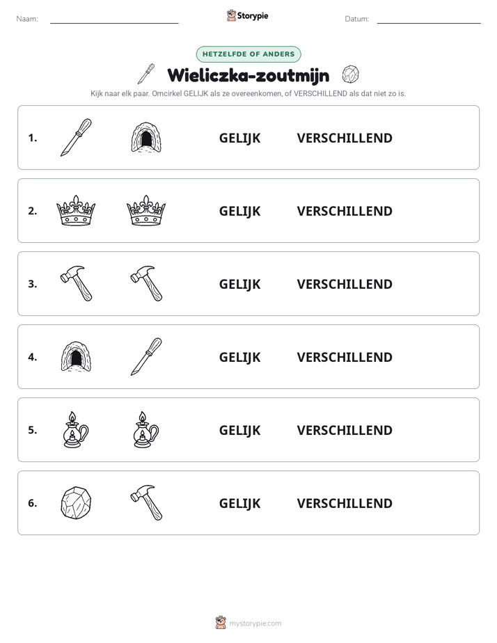 Zelfde of Verschillend