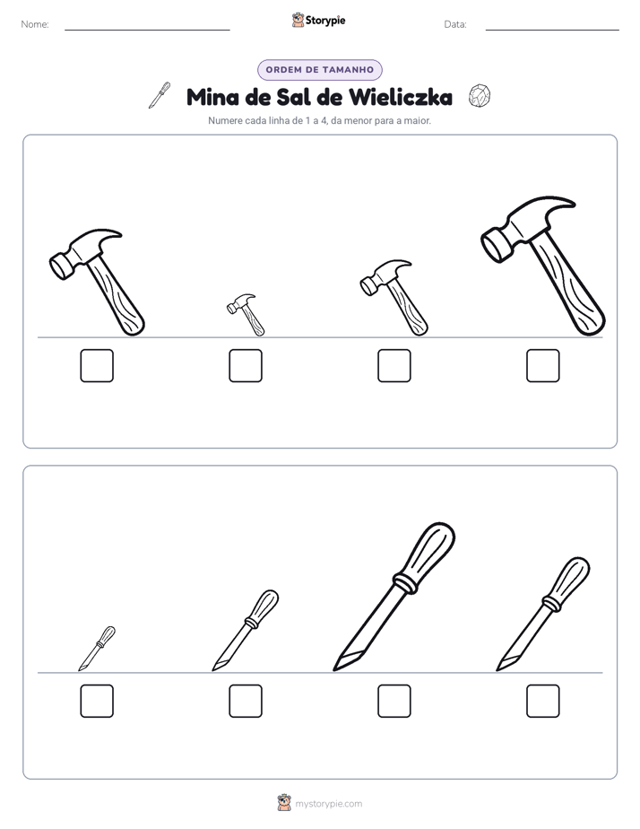 Ordem de Tamanho