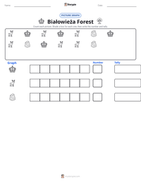 Białowieża Forest printable worksheet preview