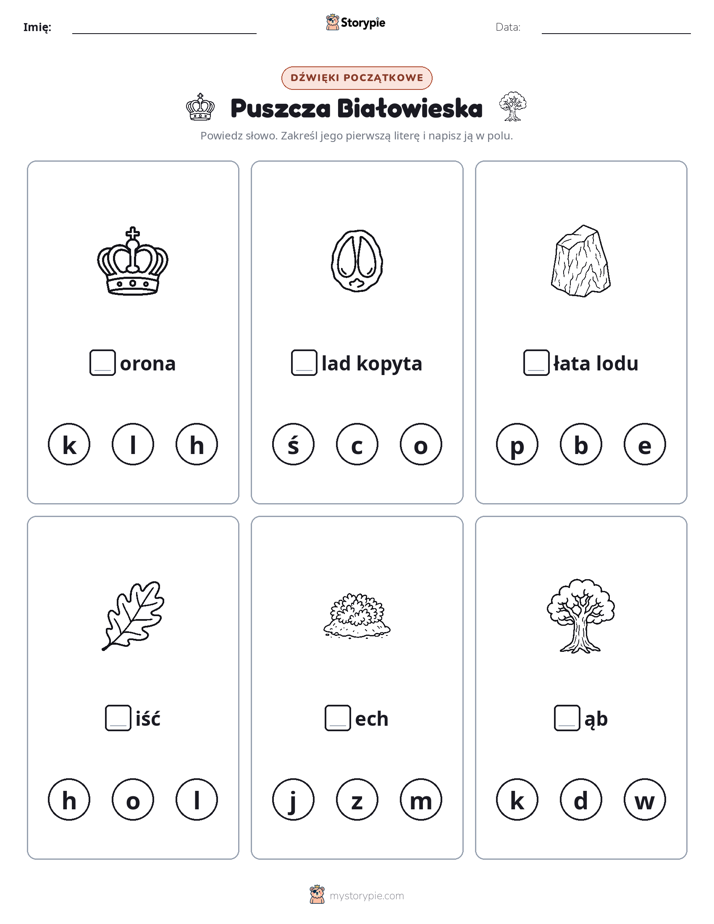 Dźwięki początkowe