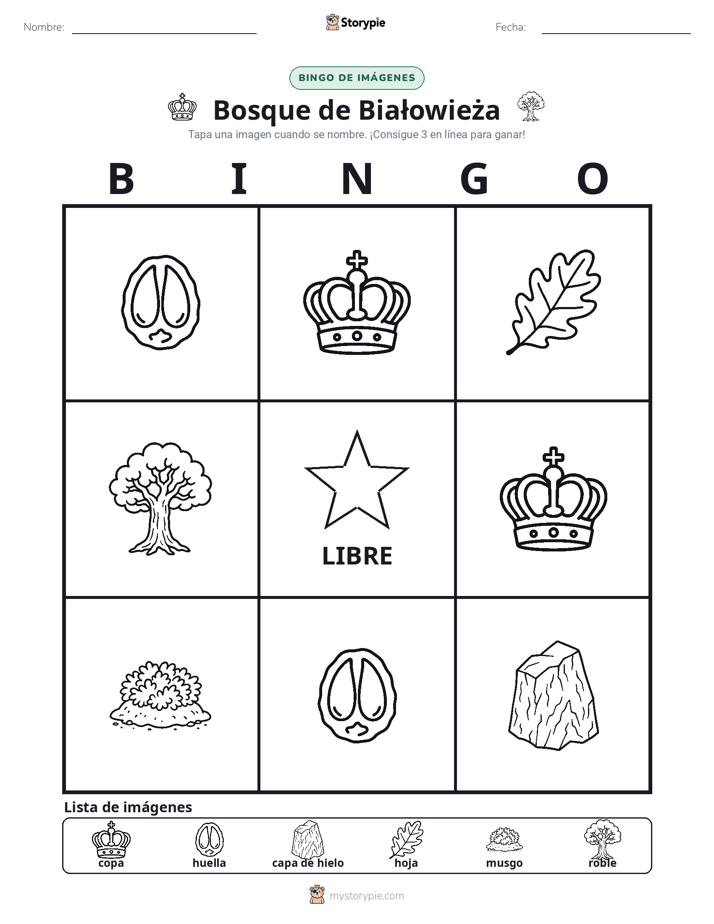 Bingo de Imágenes