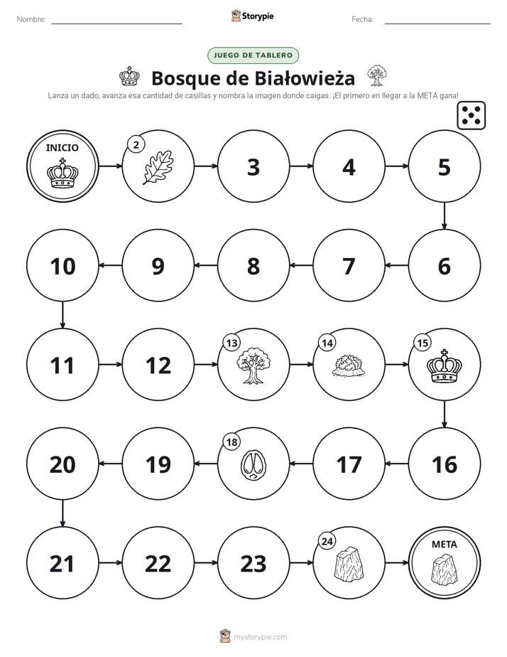 Juego de Rueda y Avanza