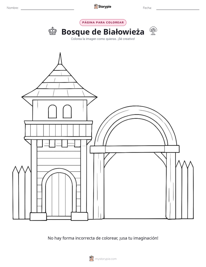 Página para Colorear