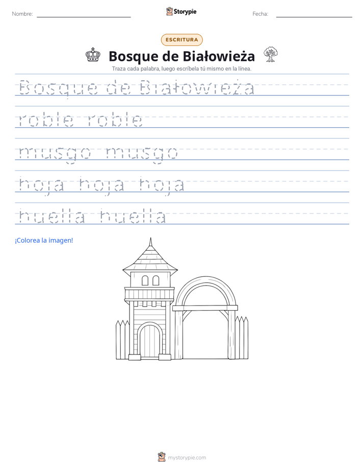 Práctica de Escritura