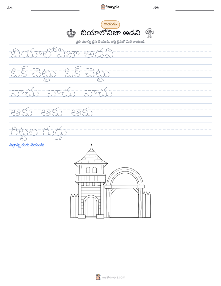 రాయడం సాధన