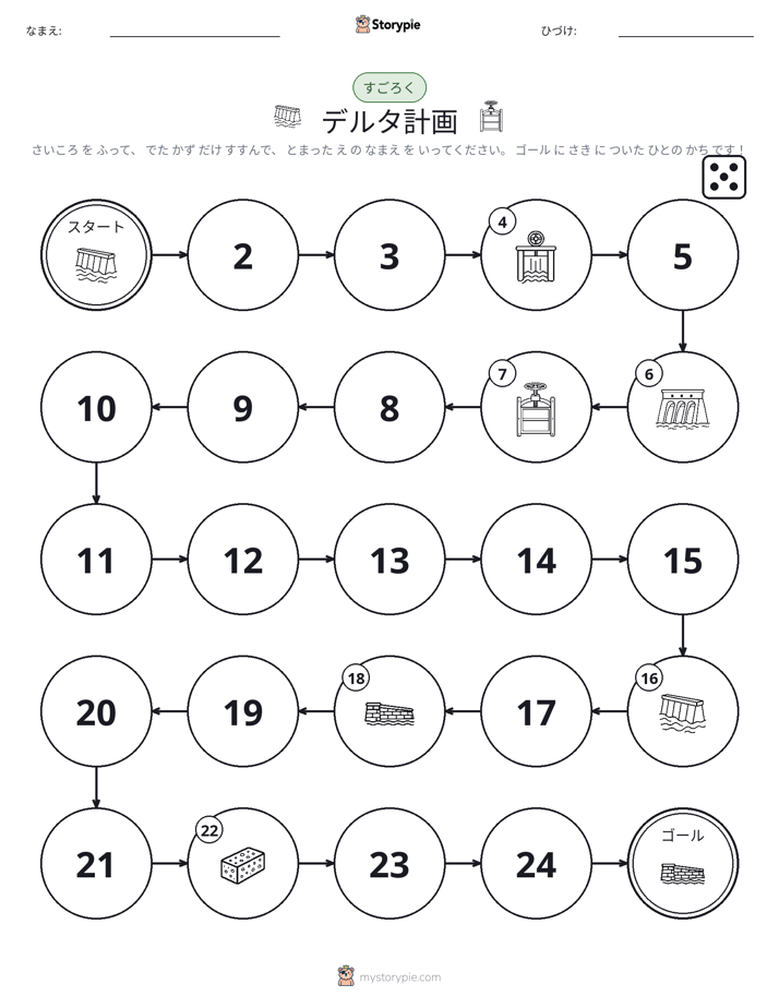 ロール＆ムーブゲーム