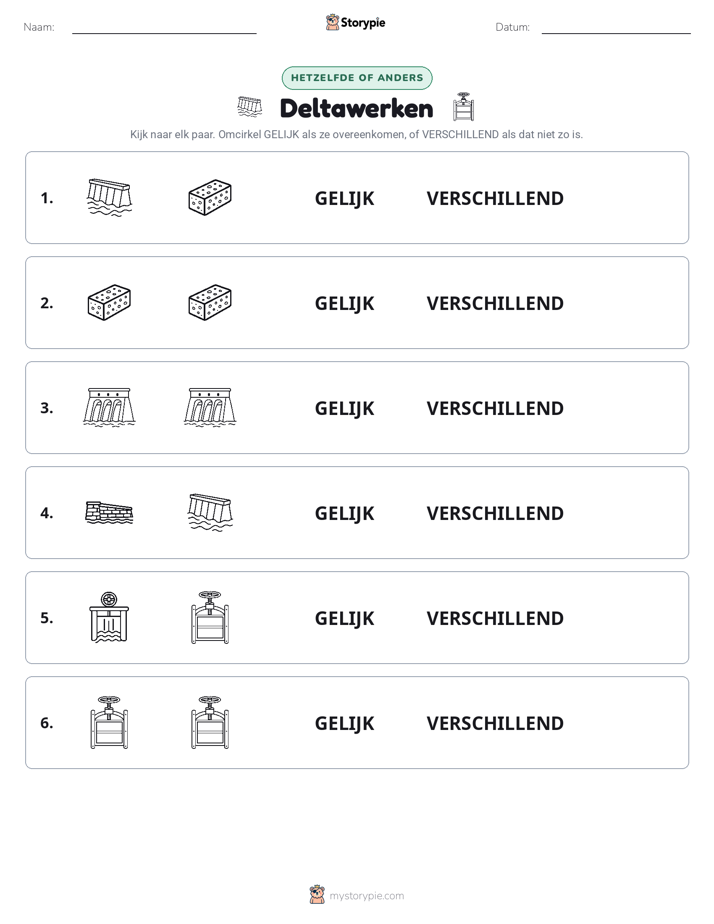 Zelfde of Verschillend