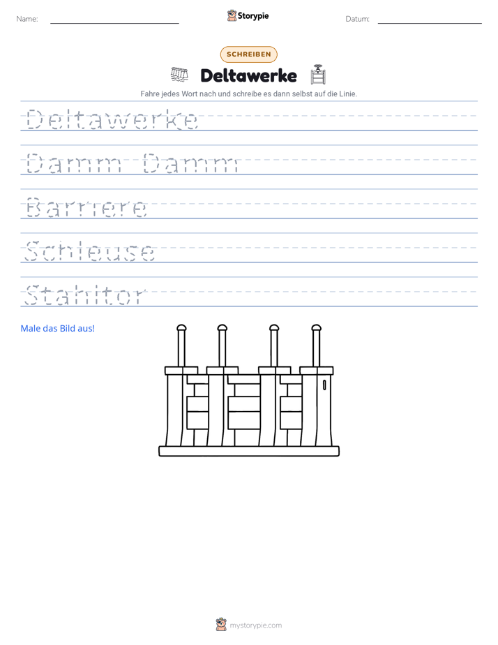 Schreibübung