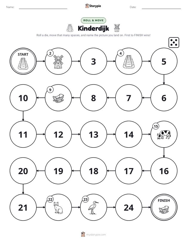 Roll & Move Game