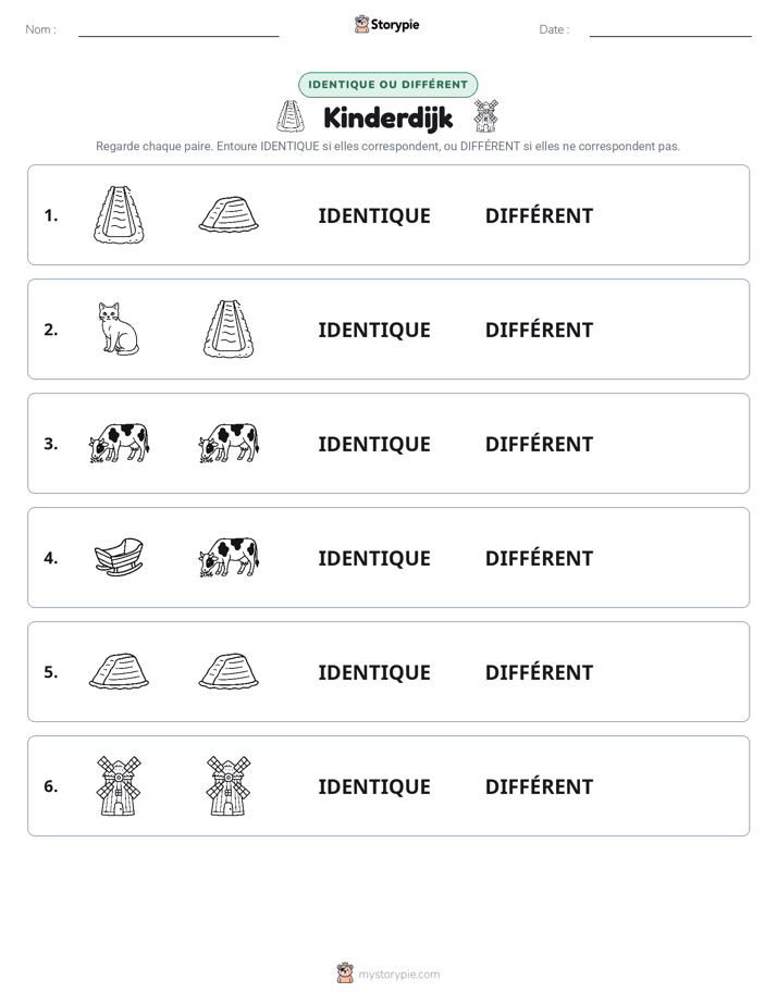 Identique ou Différent