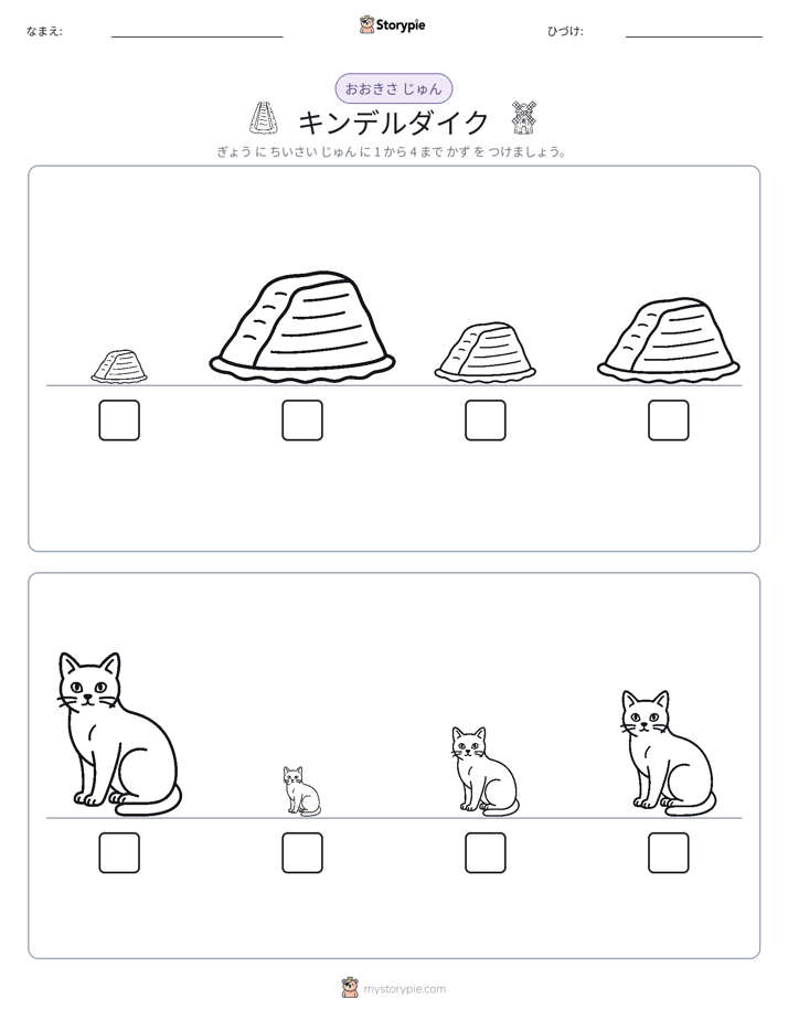 サイズ順