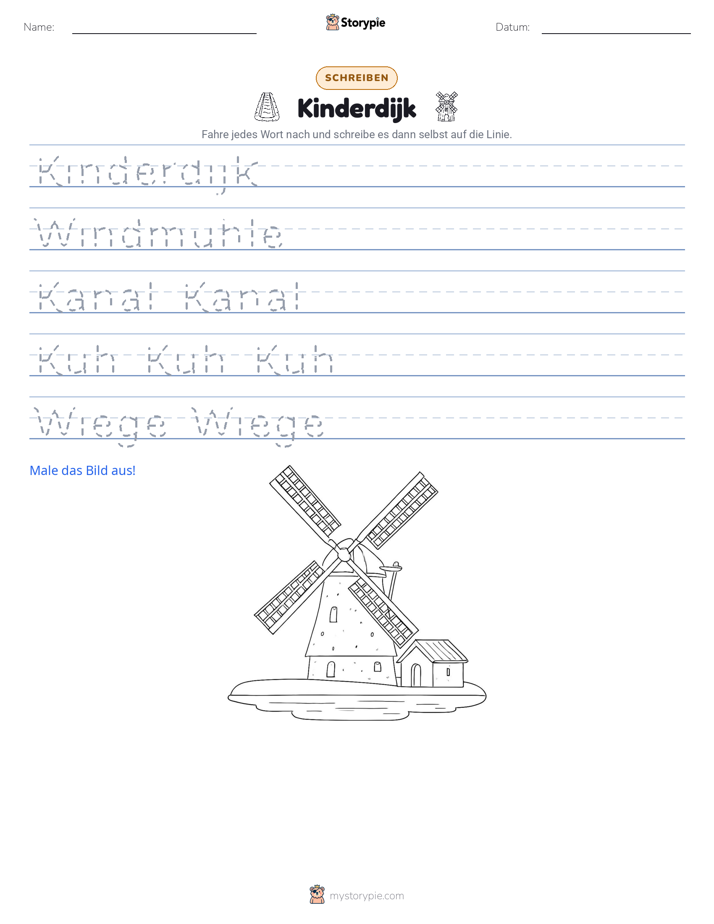 Schreibübung