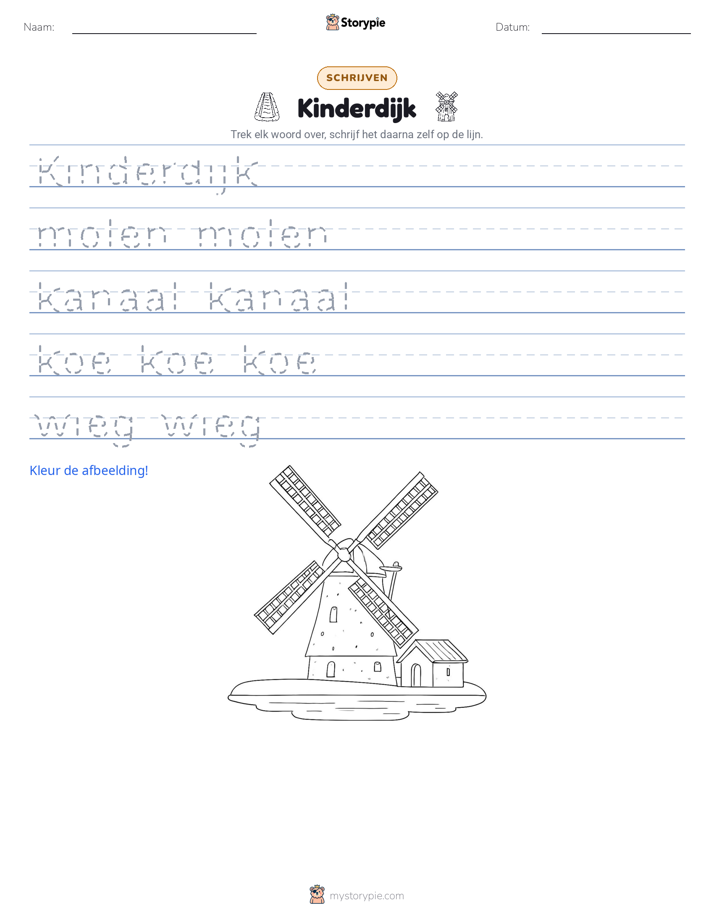 Schrijf Oefening